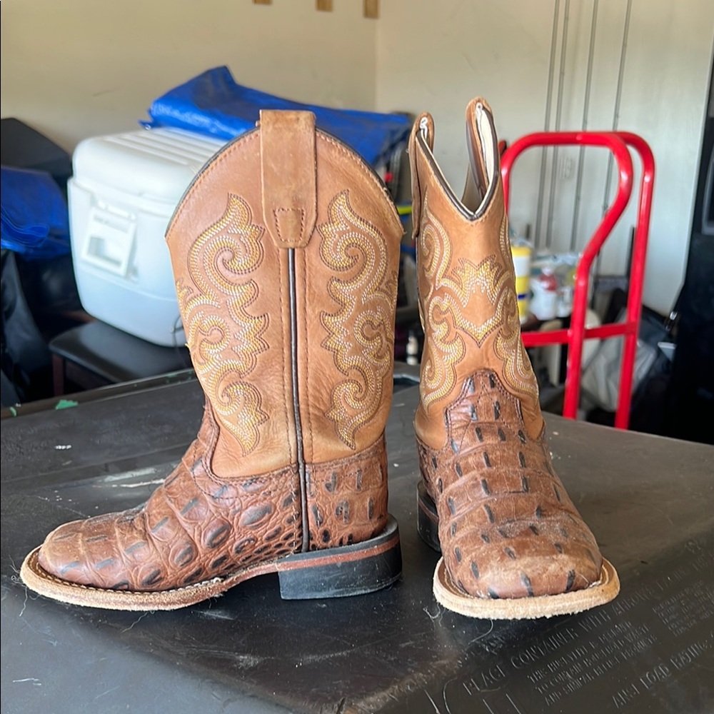 Brown Western Cowboy Boots